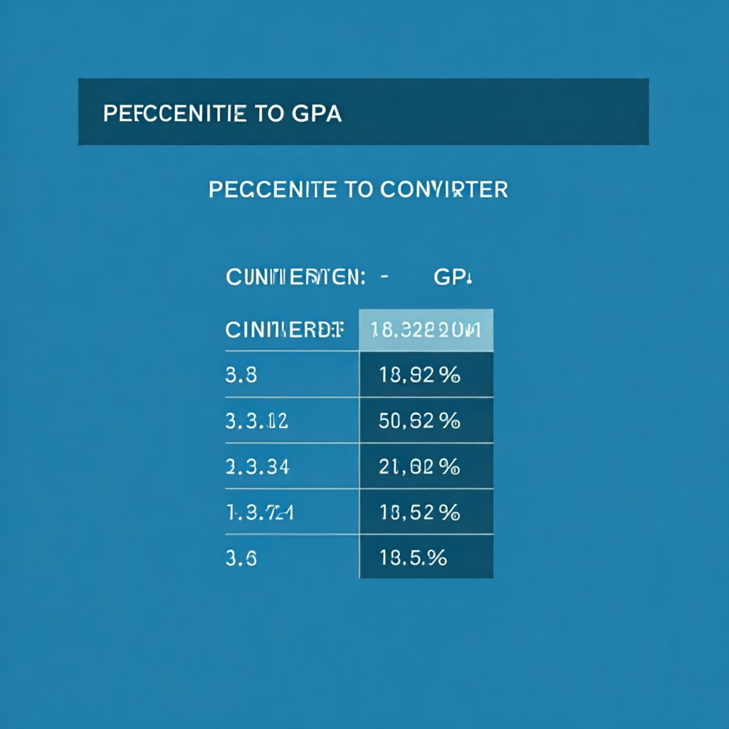 Percentage to GPA Converter