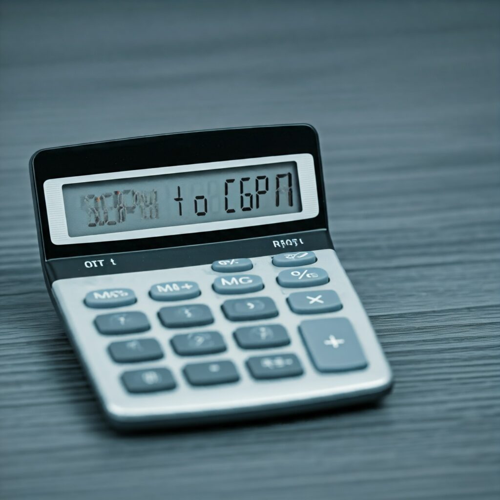 SGPA to CGPA Calculator